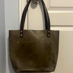 Portland Leather Tote Bag